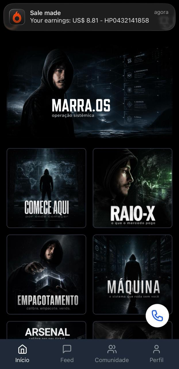 MARRA.OS app